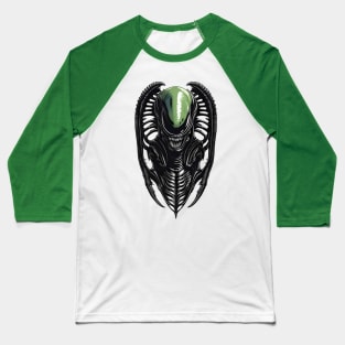 The green Xenomorph Baseball T-Shirt